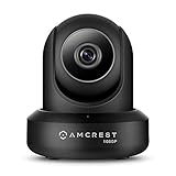 Amcrest ProHD 1080P WiFi Camera 2MP (1920TVL) Indoor Pan/Tilt Security Wireless IP Camera IP2M-841B (Black)