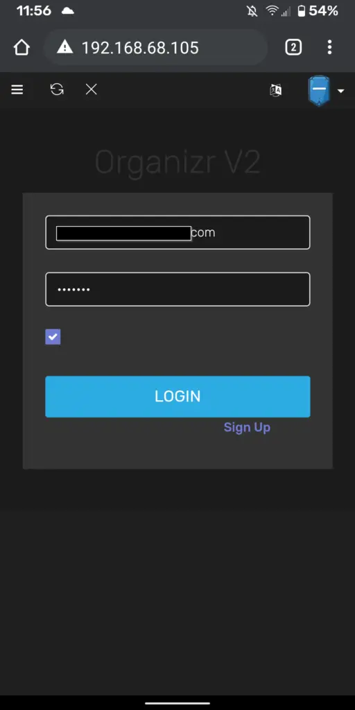 access sonarr from another computer