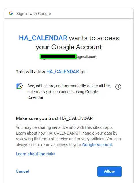 new gmail shared calendar not showing up on s7