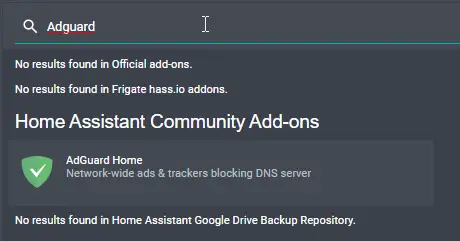 home assistant adguard 127.0.0.1