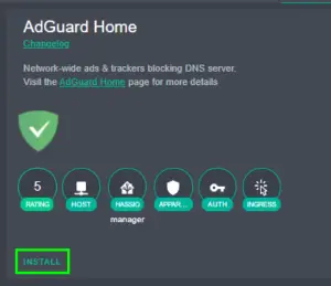 adguard home snap