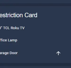 How To Create A Lovelace Restriction Card in Home Assistant