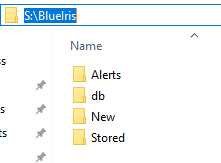 blue iris clips and archiving alerts