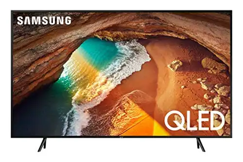 SAMSUNG QN65Q60RAFXZA Flat 65" QLED 4K Q60 Series (2019) Ultra HD Smart TV with HDR and Alexa Compatibility